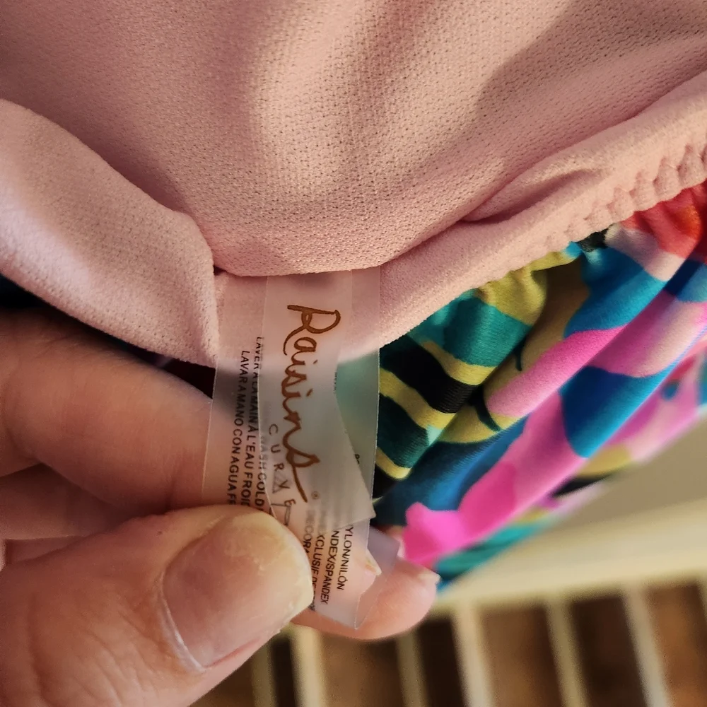 Floral Ruffle Tankini Top - Picture 5 of 8